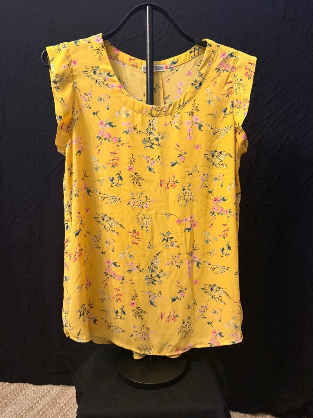 Yellow blouse
